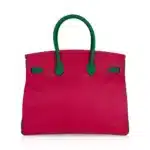 Hermès HSS Birkin 35 Rose Confetti/Rose Tyrien/Bamboo Epsom Brushed Gold Hardware