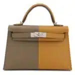 Hermès HSS Mini Kelly Casaque Sesame Epsom Palladium Hardware Lushentic reviews