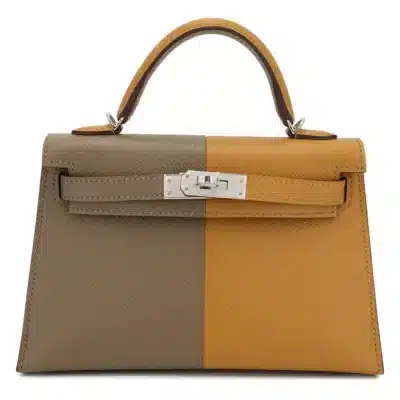 Hermès HSS Mini Kelly Casaque Sesame Epsom Palladium Hardware Lushentic reviews