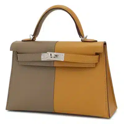 Hermès HSS Mini Kelly Casaque Sesame Epsom Palladium Hardware Lushentic reviews