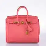 Hermès 2013 Birkin 25 Rose Lipstick Togo Gold Hardware Luxury replica handbags