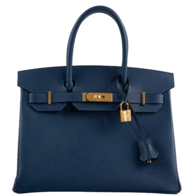 Hermès 2019 Birkin 30 Deep Blue Epsom Gold Hardware Lushentic reviews