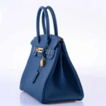 Hermès 2019 Birkin 30 Deep Blue Togo Gold Hardware