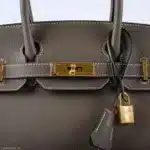 Hermès 2019 Birkin 30 Etoupe Taurillon Novillo Gold Hardware