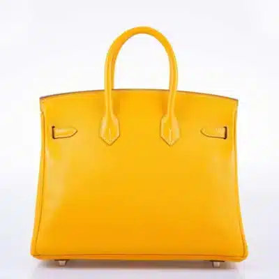 Hermès 2019 Jaune D'Or Epsom Palladium Hardware handbag dupes