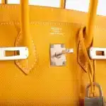 Hermès 2019 Jaune D'Or Epsom Palladium Hardware handbag dupes