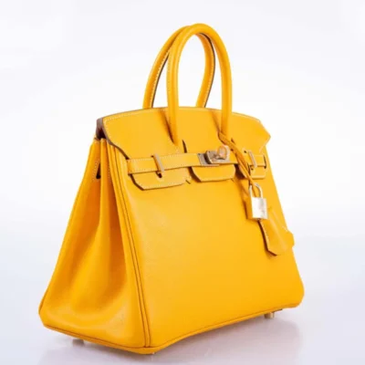 Hermès 2019 Jaune D'Or Epsom Palladium Hardware handbag dupes