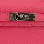 Hermès 2019 Mini Kelly 20 II Sellier Rose Lipstick Chevre Palladium Hardware