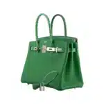 Hermès 2020 Birkin 30 Bambou (Bamboo)/Cactus Matte Niloticus Crocodile & Togo Palladium Hardware Lushentic replica handbags