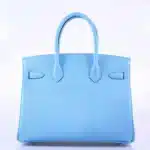 Hermès 2020 Birkin 30 Blue Celeste Epsom Palladium Hardware Replica luxury handbag