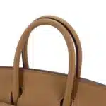 Hermès 2023 HSS Birkin 25 Biscuit Swift & Toile H Palladium Hardware