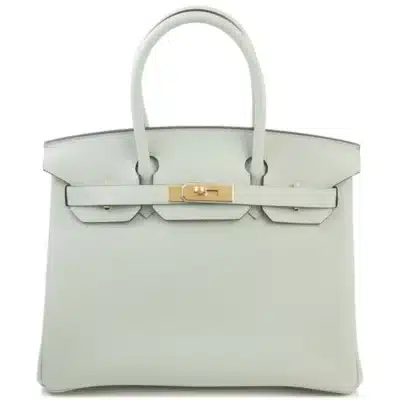 Hermès 2023 Birkin 30 Gris Neve Togo Gold Hardware