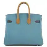 Hermès 2024 Birkin 25 Ecorce/Sesame/Bleu Jean Epsom Palladium Hardware