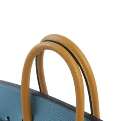 Hermès 2024 Birkin 25 Ecorce/Sesame/Bleu Jean Epsom Palladium Hardware