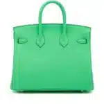 Hermès 2024 Birkin 25 Vert Comics Togo Palladium Hardware