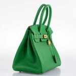 Hermès Birkin 25 Bambou (Bamboo) Green Togo Gold Hardware