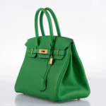 Hermès Birkin 25 Bambou (Bamboo) Green Togo Gold Hardware