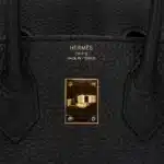 Hermès Birkin 25 Black Togo Gold Hardware