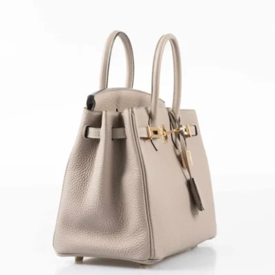 Hermès Birkin 25 Gris Tourterelle Togo Gold Hardware