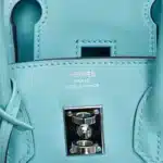 Hermès Birkin 25 Light Blue Swift Palladium Hardware