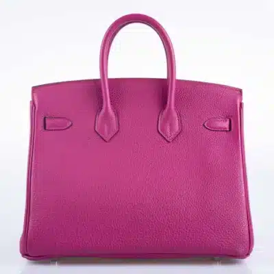 Hermès Birkin 25 Rose Pourpre Togo Palladium Hardware Luxury bag