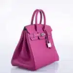 Hermès Birkin 25 Rose Pourpre Togo Palladium Hardware Luxury bag