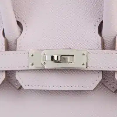 Hermès Birkin 25 Sellier Mauve Pale Epsom Palladium Hardware