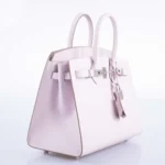 Hermès Birkin 25 Sellier Mauve Pale Epsom Palladium Hardware