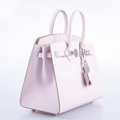 Hermès Birkin 25 Sellier Mauve Pale Epsom Palladium Hardware