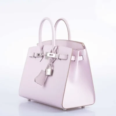 Hermès Birkin 25 Sellier Mauve Pale Epsom Palladium Hardware