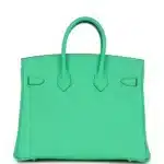 Hermès Birkin 25 Vert Comics Togo Palladium Hardware