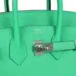 Hermès Birkin 25 Vert Comics Togo Palladium Hardware