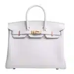 Hermès Birkin 25 White Togo Gold Hardware