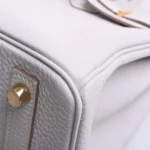 Hermès Birkin 25 White Togo Gold Hardware