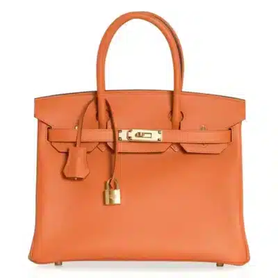 Hermès Birkin 30 Apricot Epsom Gold Hardware