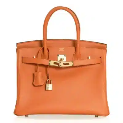 Hermès Birkin 30 Apricot Epsom Gold Hardware