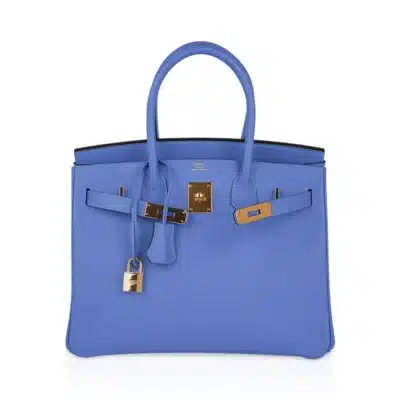 Hermès Birkin 30 Blue Paradis Epsom Gold Hardware