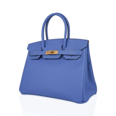 Hermès Birkin 30 Blue Paradis Epsom Gold Hardware