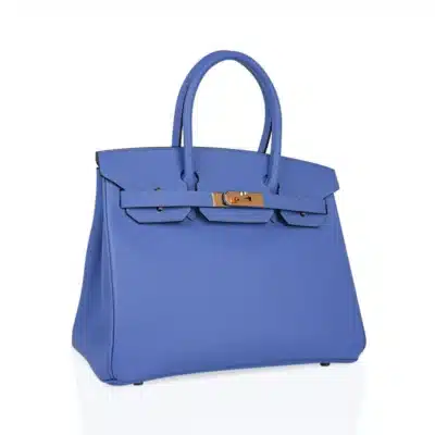 Hermès Birkin 30 Blue Paradis Epsom Gold Hardware