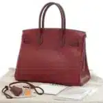 Hermès Birkin 30 Bordeaux Togo Gold Hardware