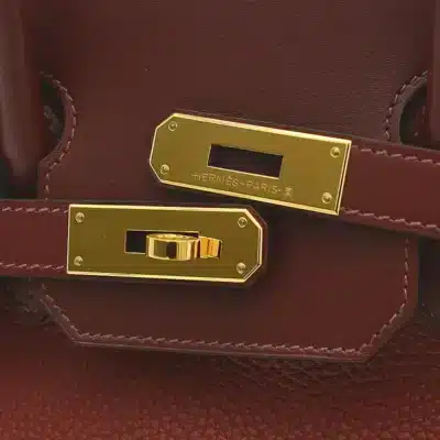 Hermès Birkin 30 Bordeaux Togo Palladium Hardware Affordable