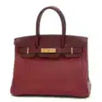 Hermès Birkin 30 Bordeaux Togo Palladium Hardware Affordable