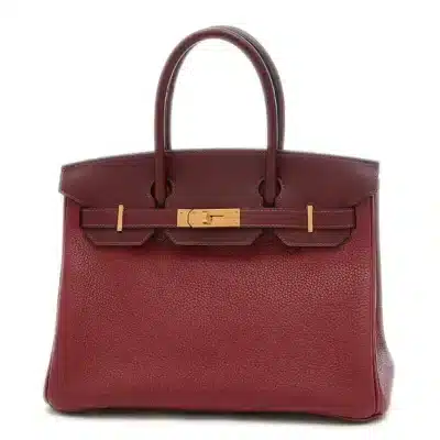 Hermès Birkin 30 Bordeaux Togo Gold Hardware