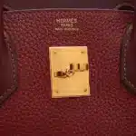 Hermès Birkin 30 Bordeaux Togo Palladium Hardware Affordable