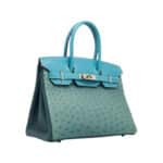 Hermès Birkin 30 Colvert Ostrich Palladium Hardware