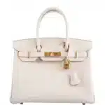 Hermès Birkin 30 Craie Togo Gold Hardware Lushentic Replica