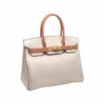 Hermès Birkin 30 Craie Togo Brushed Gold Hardware Luxury replica handbags