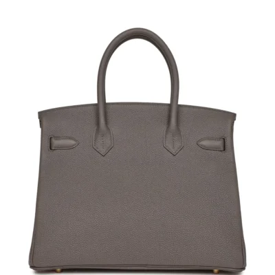 Hermès Birkin 30 Etain Togo Gold Hardware