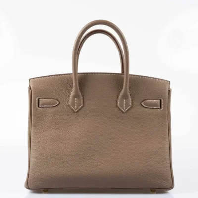 Hermès Birkin 30 Etoupe Togo Gold Hardware Lushentic Replica