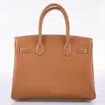 Hermès Birkin 30 Gold Epsom Palladium Hardware Handmade replica bags